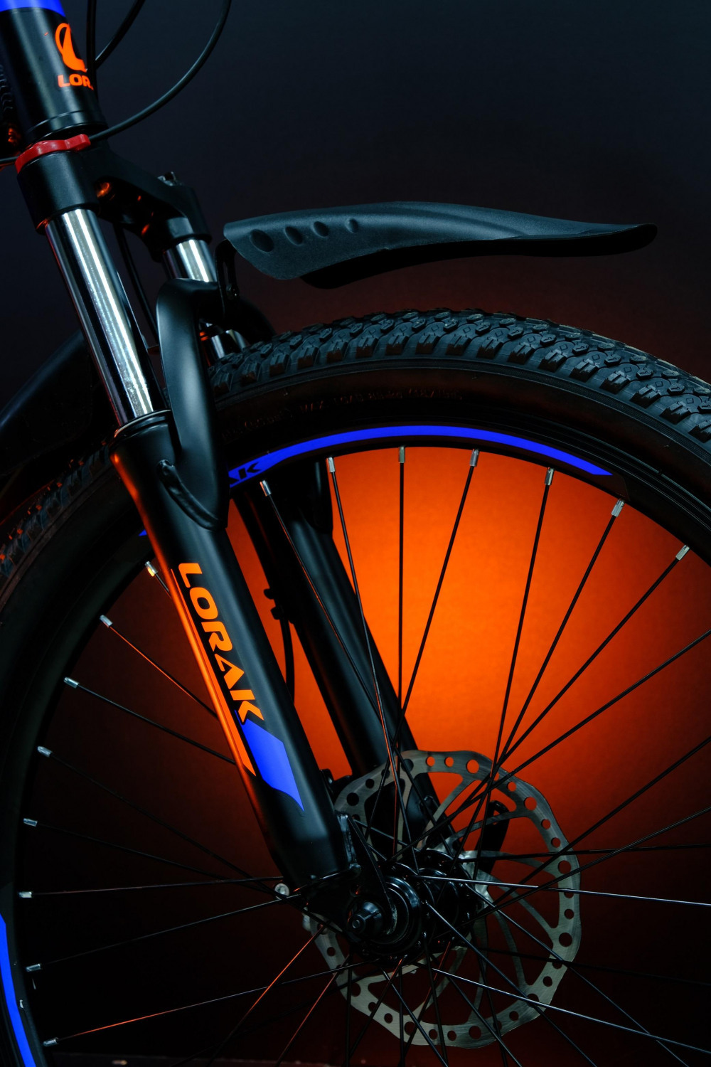 Lorak Shark M 24 Матовый Черный/Синий