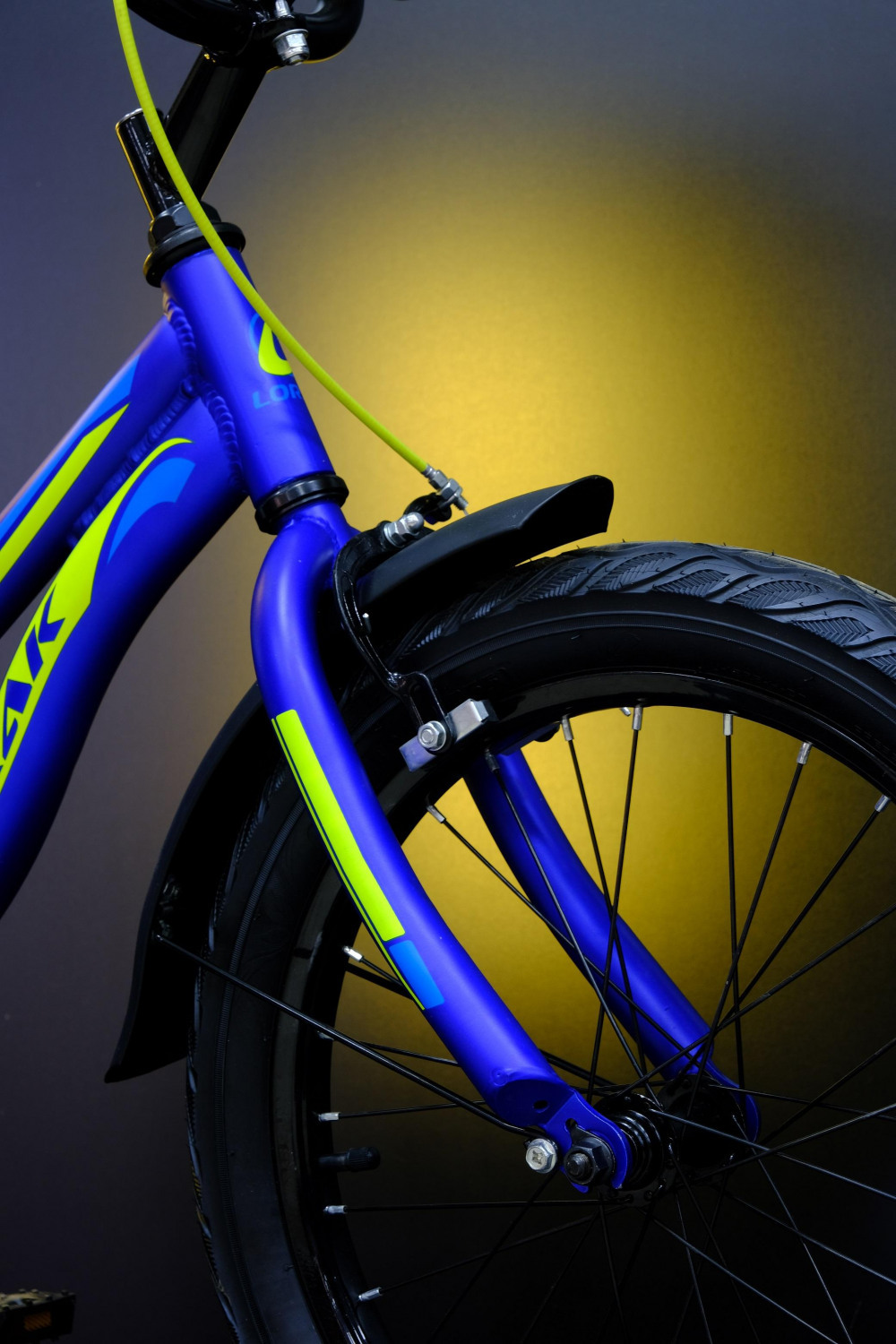 Lorak Junior 18 Boy Матовый Синий/Жёлтый