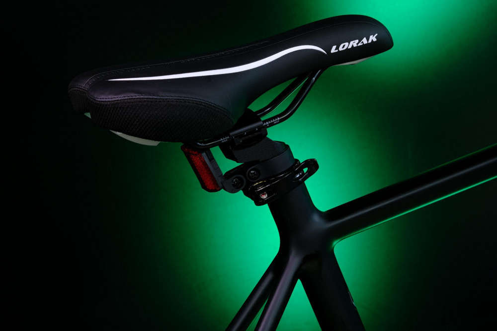 LORAK Sel 9000 8 sp Матовый Чёрный/Зелёный 19р (на рост 183-190)