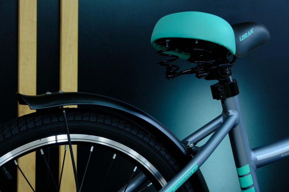 LORAK JUNIOR 20 Girl Black Матовый Серый/Светло-голубой